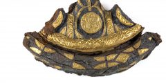 Gold sword pommel