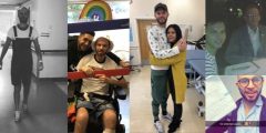 Rivers McLean at different stages of his journey