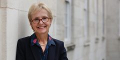 Professor Dame Jessica Corner smiling
