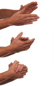 clapping hands