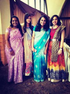 A family photo in our traditional attire