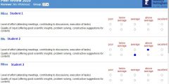 Rogo peer review example