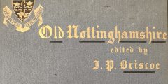 Cover of 'Old Nottinghamshire' by JP Briscoe