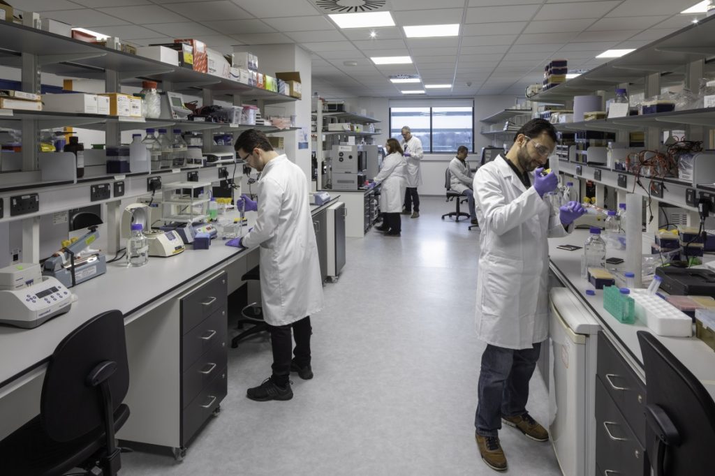 A lab in the Biodiscovery Institute