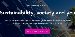Sustainability, Society and You